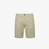 Quần Short Linen Thêu Cánh Buồm Form Straight QS087