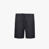 Quần Short Linen Trơn Form Straight QS085 Màu Đen